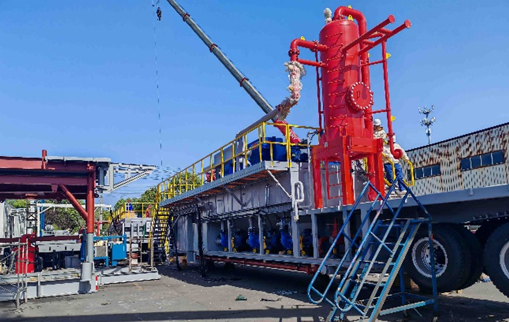Vehicle-Mounted XJ550 Drilling Rig Solids Control System Delivered to Middle East