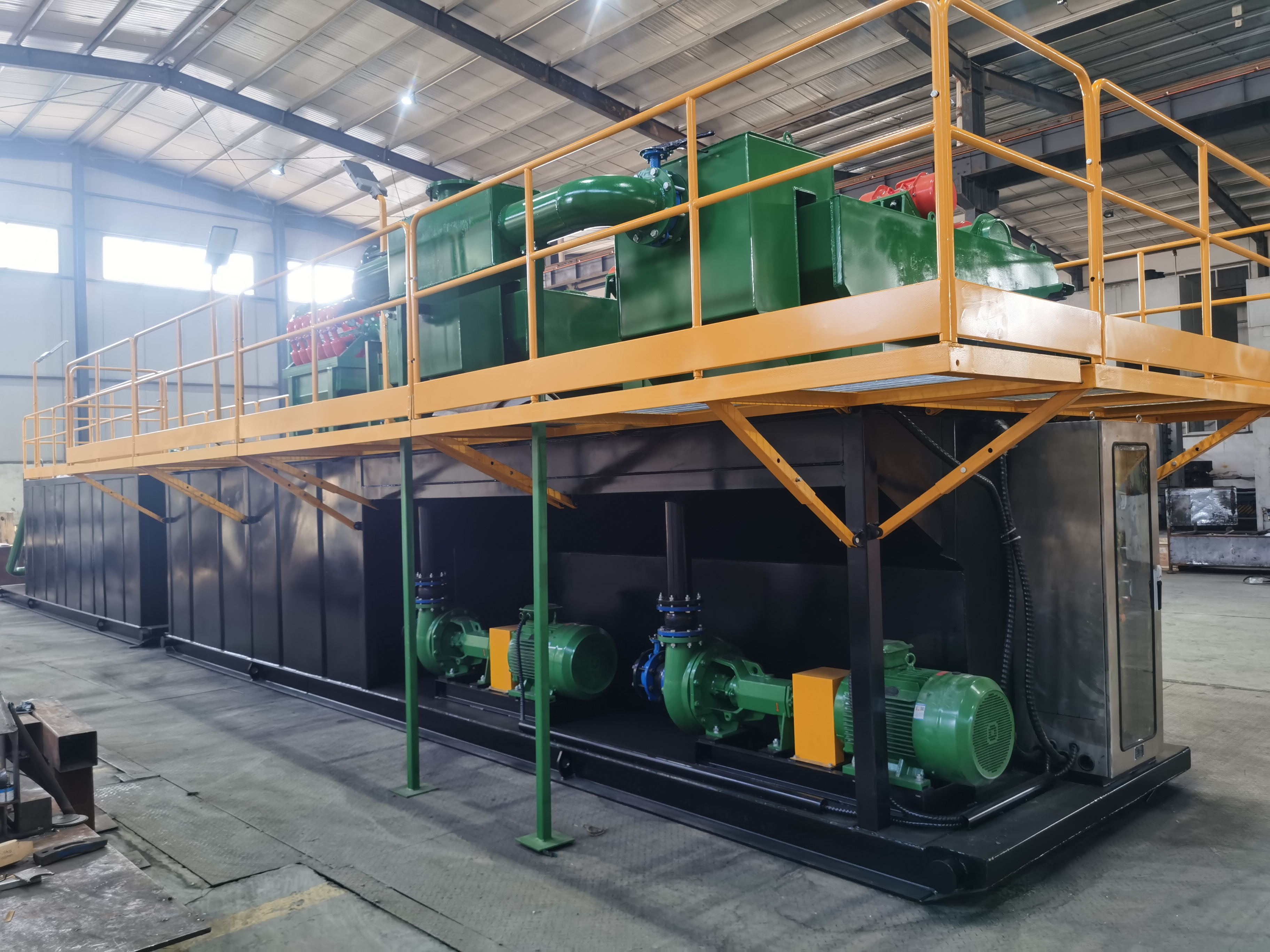 HDD Mud Recycling Project (Saudi Arabia, 970GPM System)