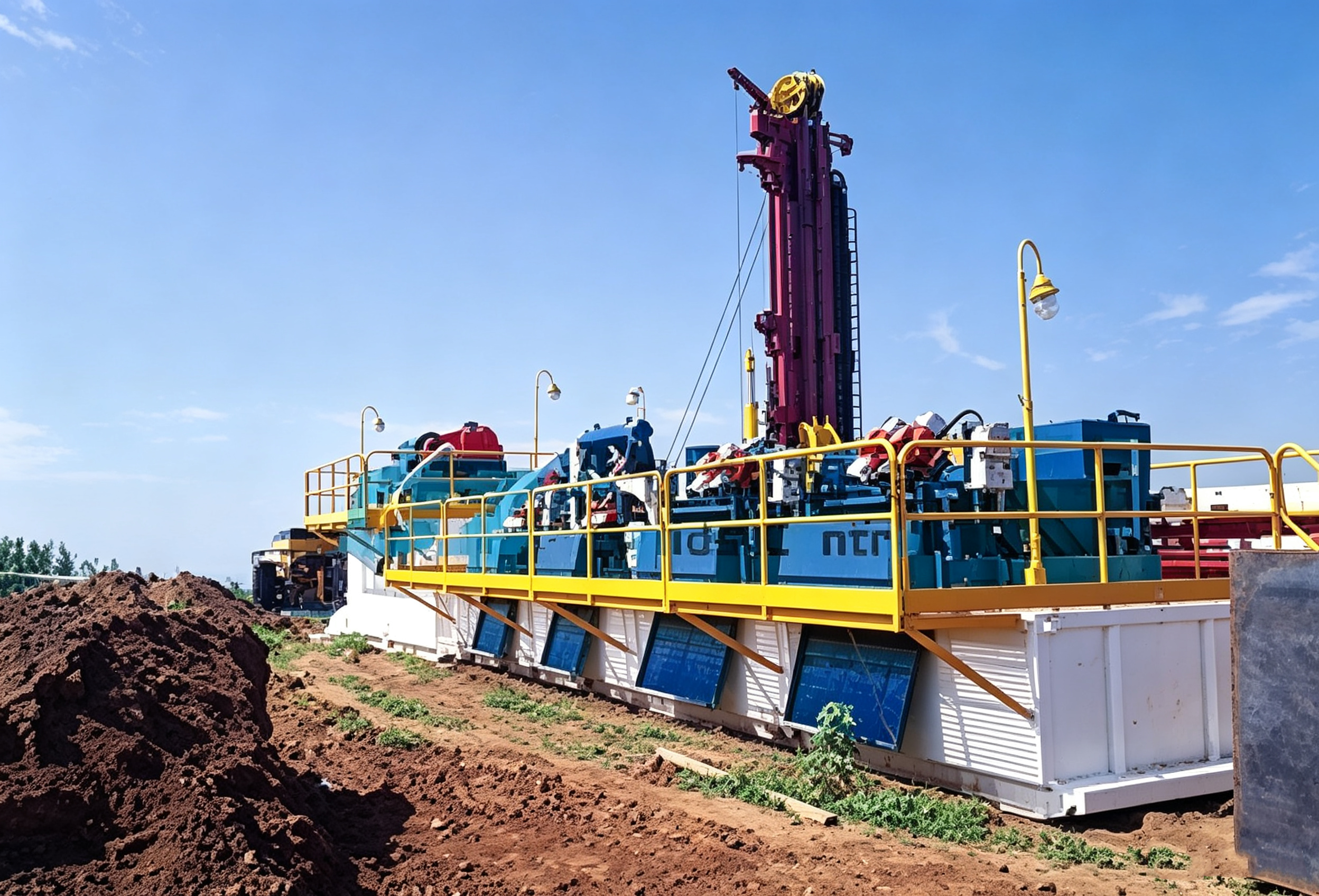 Advanced Mud Recycling System for CBM & Geothermal Drilling Applications