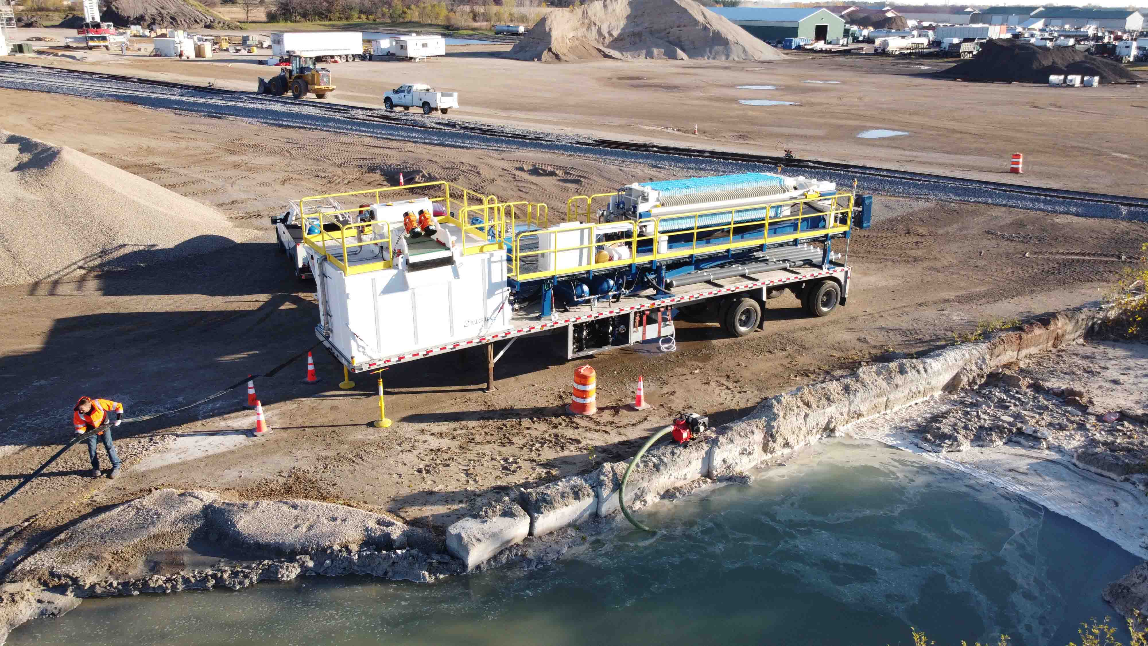 Mud Recycling System Delivered for Highway Construction Project in Chicago, USA