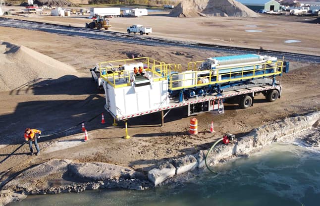 Mud Recycling System Delivered for Highway Construction Project in Chicago, USA